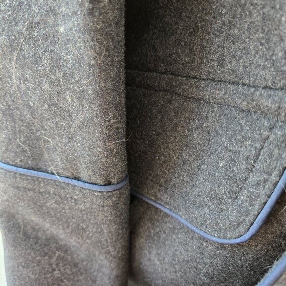 Coldwater Creek Wool Blend Pea Coat Double Breasted Womens XL - Picture 9 of 15